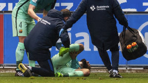 Aleix Vidal skadade sig i början av februari i La Liga.