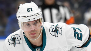 Joonas Donskois tur att vara glödhet. Joonas Donskoi gjorde ett mål.