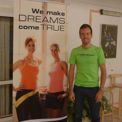 Joakim Träskelin, idrottsproducent på Folkhälsan utbildning