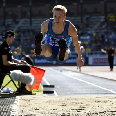 Kristian Pulli Ruotsi-ottelussa elokuussa 2019.