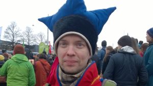 Saamekäräjien jäsen Jan Saijets.