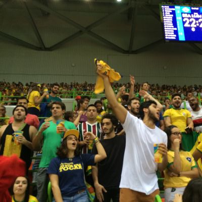 Brasilialaisfaneja Riossa