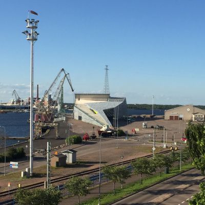 Merikeskus Vellamo Kotkan Kantasatamassa