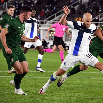 Huuhkajat 14.10.2020 STT Lehtikuva