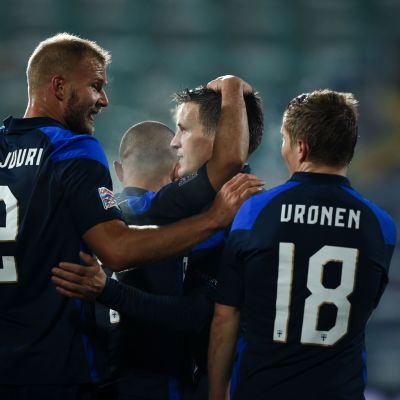 LEHTIKUVA Huuhkajat Bulgaria