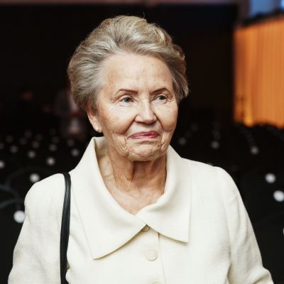 LKS 20200321 Rouva Eeva Ahtisaari. Louise ja Göran Ehrnroothin säätiön demokratiaa nykymaailman paineessa käsittelevässä paneelikeskustelussa Helsingissä 26. syyskuuta 2017.