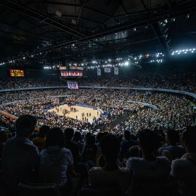 Los Angeles Lakers ja Brooklyn Nets väänsivät Kiinassa Shenzhenissä marraskuussa 2019