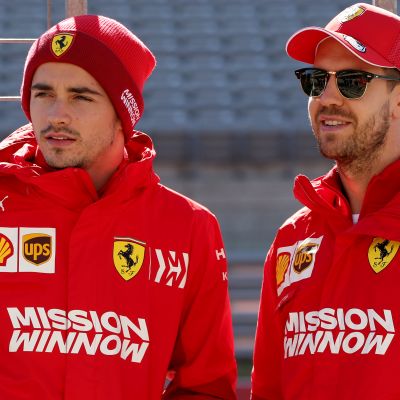 Charles Leclerc ja Sebastian Vettel 31102019