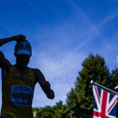 Anders Hansson kilpaili Lontoon MM-kisoissa 2017
