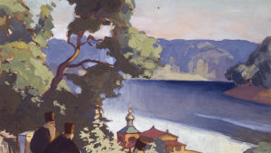 Martta Wendelinin maalaus, Puoli seitsemän -artikkelin kuvituskuva