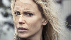 Sofia Helin spelade huvudrollen i succéserien Bron. Sillan päähenkilö Saga (Sofia Helin)
