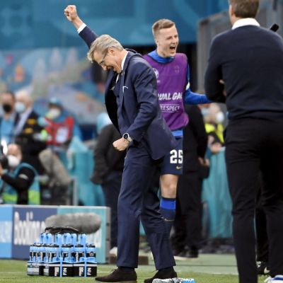 Markku Kanerva firar.