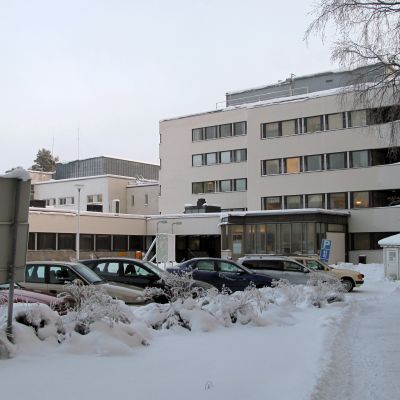 Malmska sjukhuset i  Jakobstad.