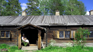 Perinnerakennus Jämtlannissa Ruotsissa