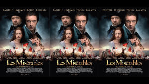 Upprepad succé. Les Misérables har haft framgång både på teater och bio. Filmplanschen till Les Misérables.