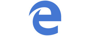 Microsoftin Edge-selaimen graafinen ikoni.