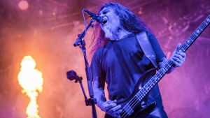 Tom Araya i Oslo några dagar tidigare. Tom Araya i Slayer