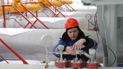 Gasmätningsstation i Ryssland