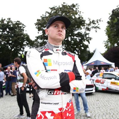 Esapekka Lappi Saksan MM-rallissa.