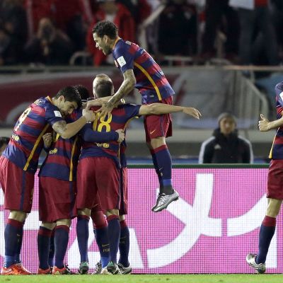 Barcelona juhlii Messin maalia seurajoukkueiden MM-finaalissa