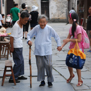 Demens och en åldrande befolkning skapar problem i Kina