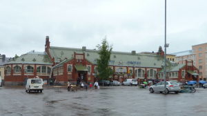 Hoffström har tidigare sålt i Sandvikens saluhall i Helsingfors. (Arkivbild) sandvikens saluhall