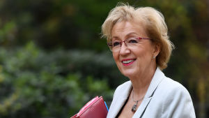 Andrea Leadsom blev den senaste regeringsmedlemmen som avgick på grund av Mays brexitpolitik Tidigare regeringsmedlemmen Andrea Leadsom