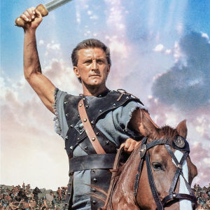 Kirk Douglas elokuvassa Spartacus