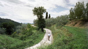 Maisema Toscanassa