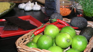 Ingredienser till en mole Ingredienser till en mole