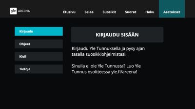 Kirjaudu Yle Tunnuksella Aly Tv Laitteesi Areena Sovellukseen Yle Areena Blogit Yle Fi