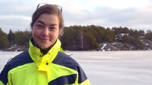 Joanna Norkko, marinbiolog vid Tvärminne Zoloogiska. Forskningskoordinator Joanna Norkko.