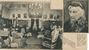Interiör från Villa Wahnfried, Richard och Cosima Wagners hem