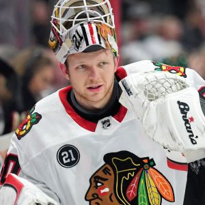 Collin Delia har i år kämpat om istid med Kevin Lankinen. Collin Delia som förra säsongen fick spela 16 NHL-matcher har i år kämpat om speltid med Kevin Lankinen.