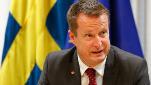 Anders Ygeman Sveriges inrikesminister Anders Ygeman/Bryssel november 2015