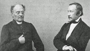 J.L. Runeberg ja Z. Topelius Runeberg och Topelius, porträtt