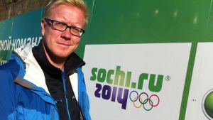Robert Portman har lett Yles förhandlingar med Discovery. Robert Portman, projektledare för OS i Sotji.
