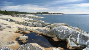 Så här vackert kan det vara i Bottenhavets nationalpark. Bottenhavets nationalpark.
