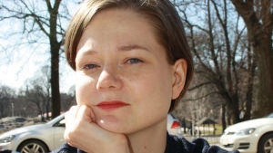 Den svenska författaren Johanna Frid.