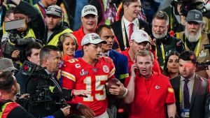 Patrick Mahomes var matchens bästa spelare. Patrick Mahomes var matchens bästa spelare.