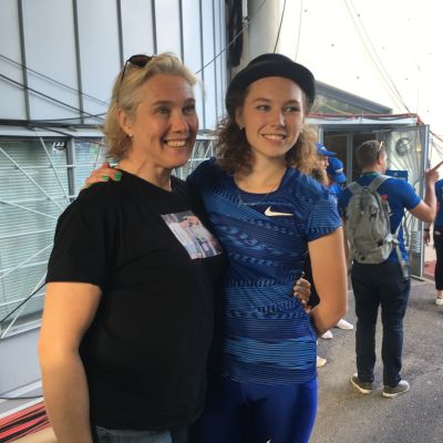Ringa Ropo ja Ella Junnila Paavo Nurmi Games