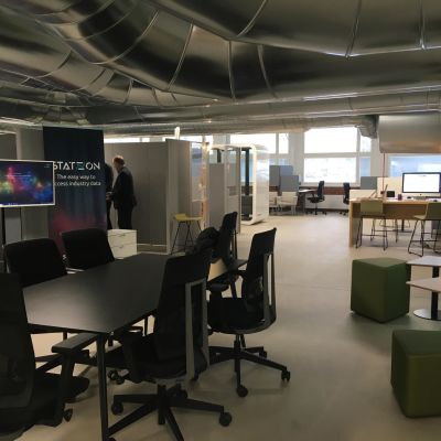 StartHub -keskus Lahden ammattikorkeakoulussa
