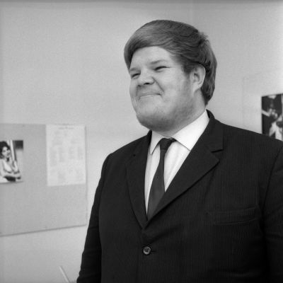 Ylen toimittaja Atte Blom vuonna 1967