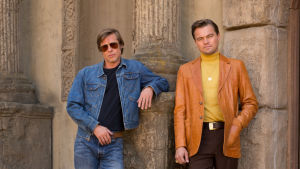 Brad Pitt och Leonardo DiCaprio gjorde Tarantino-filmen "Once upon a time in Hollywood" tillsammans. Brad Pitt och Leonardo DiCaprio.