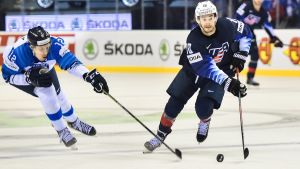 "Mörkö-Marko" jagar fortfarande sina första VM-poäng. Marko Anttila och Derek Ryan.