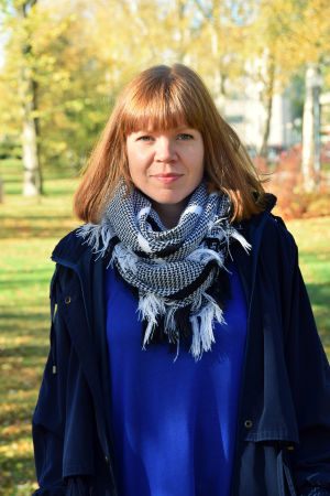 RINS and repeat är Anniina Nurmis nya projekt. Anniina Nurmi, modedesigner och startupföretagare.