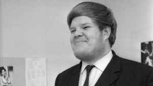 Ylen toimittaja Atte Blom vuonna 1967