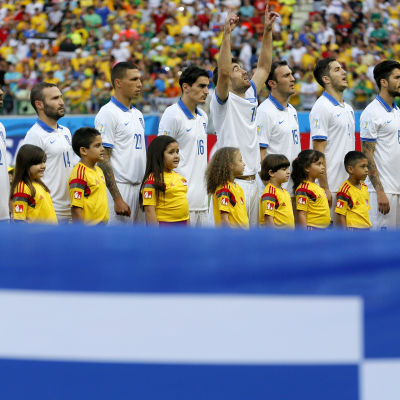 Greklands landslag vid VM i Brasilien