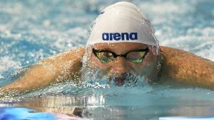 200 meter bröstsim var Matti Mattsons enda individuella sträcka i Glasgow. Matti Mattsson i EM i Glasgow.
