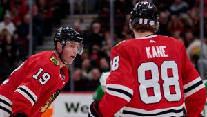 Jonathan Toews och Patrick Kane. Patrick Kane och Jonathan Toews.
